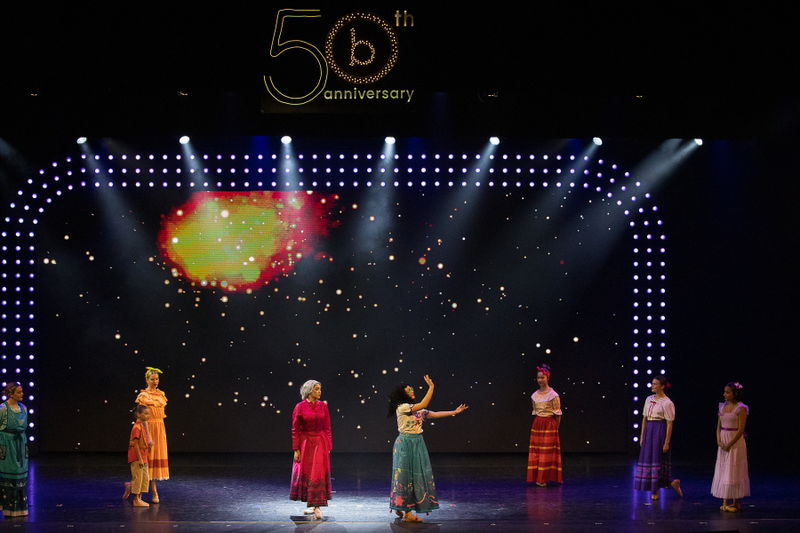 Summer dance recital with Video Wall, LED Tile Rental, and moving beams